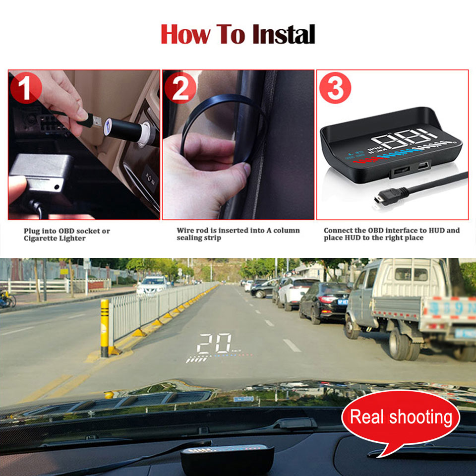 M Cheap Hud Obd Gps Vjoycar Gps Tracker Car Tracking Mini